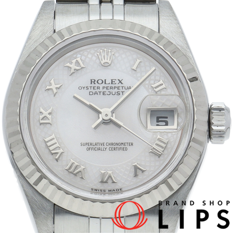 デイトジャスト レディース時計 シェル デコレーション