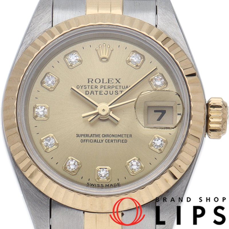 デイトジャスト レディース時計 10Pダイヤ