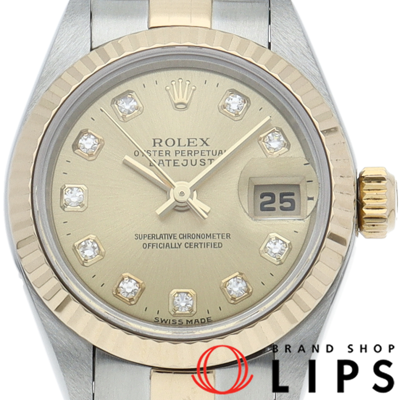 デイトジャスト レディース時計 10Pダイヤ