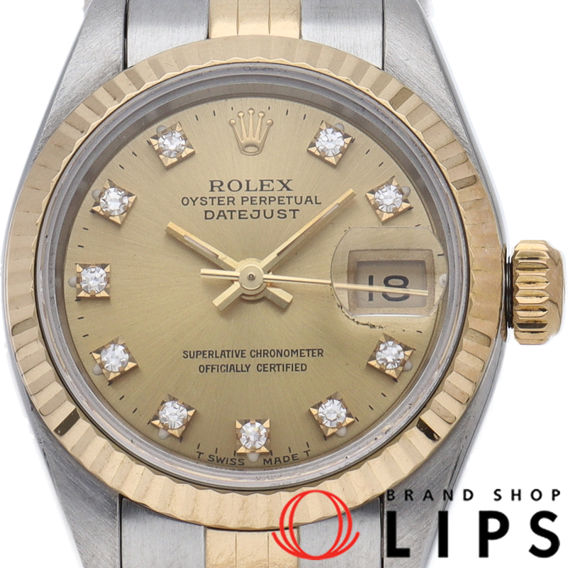 デイトジャスト レディース時計 10Pダイヤ