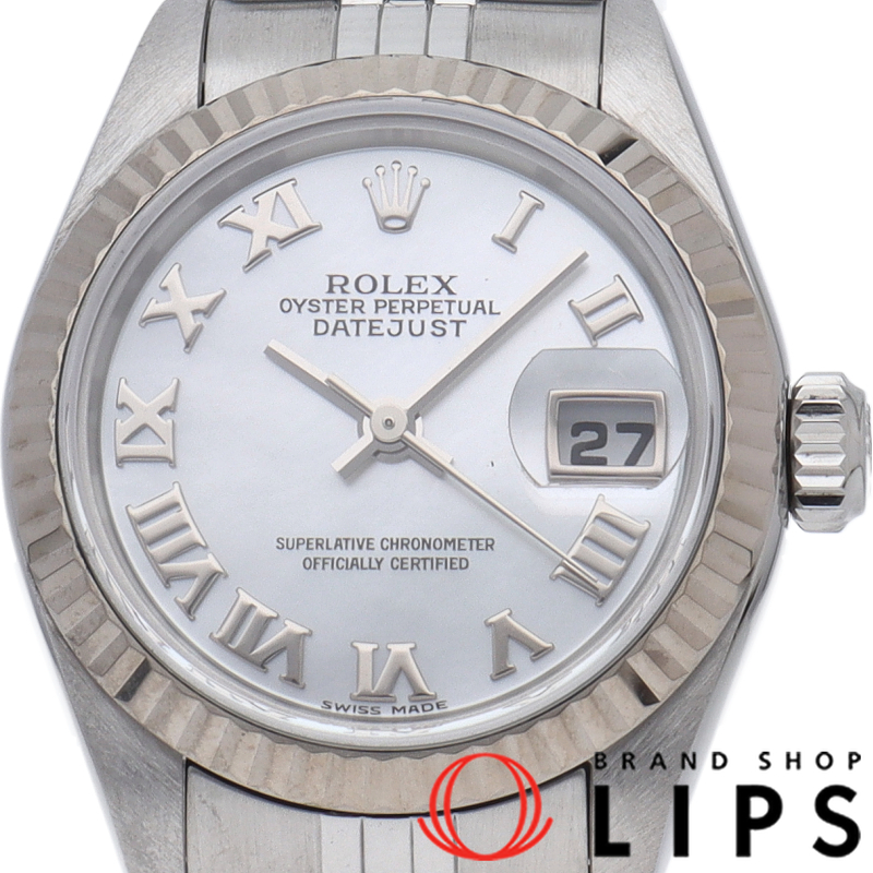 デイトジャスト レディース時計 シェル