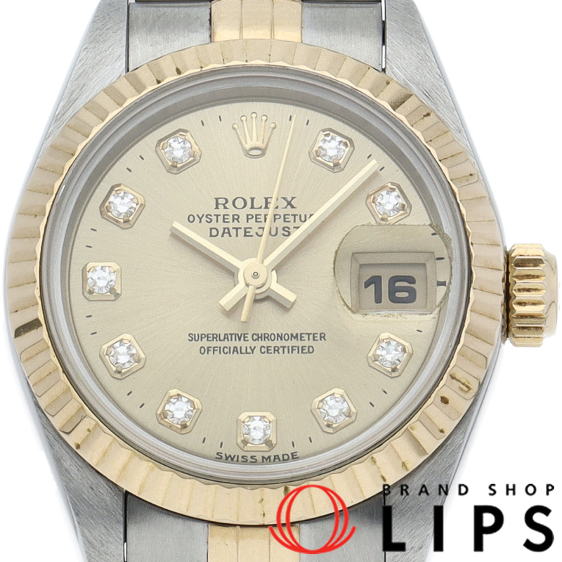 デイトジャスト レディース時計 10Pダイヤ