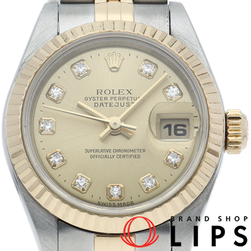 デイトジャスト レディース時計 10Pダイヤ