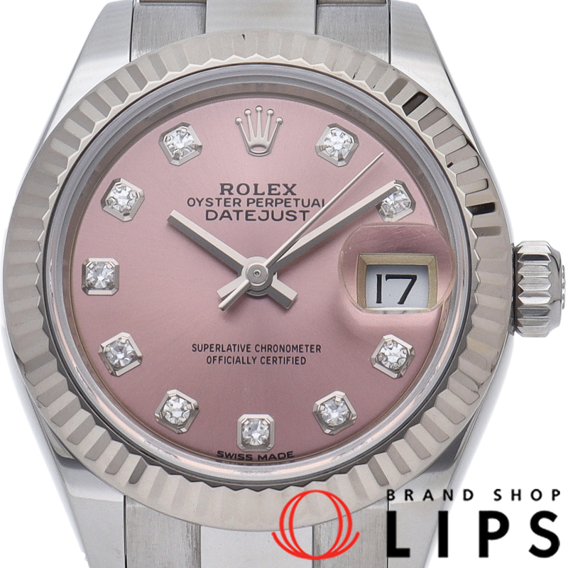 デイトジャスト 28 レディース時計 10Pダイヤ