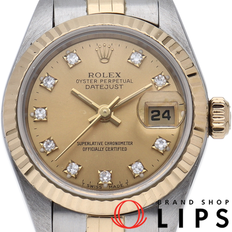 デイトジャスト レディース時計 10Pダイヤ