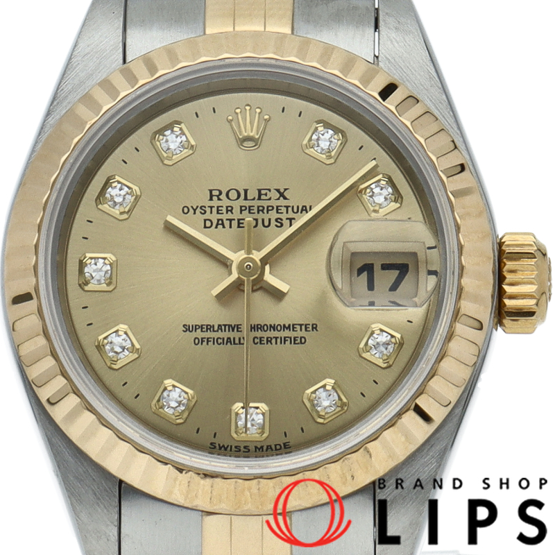 デイトジャスト レディース時計 10Pダイヤ