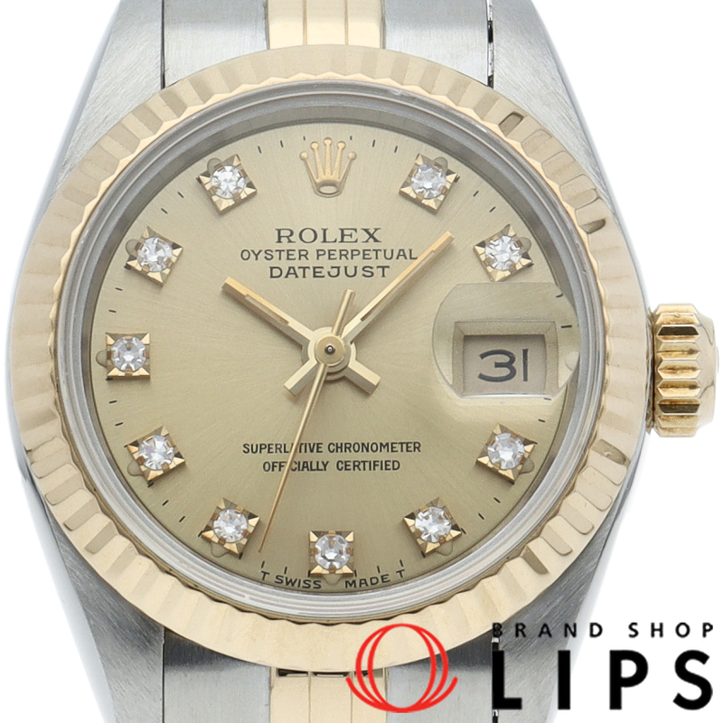 デイトジャスト レディース時計 10Pダイヤ