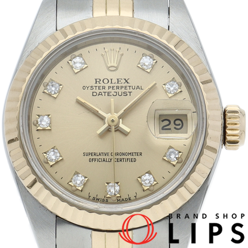 デイトジャスト レディース時計 10Pダイヤ