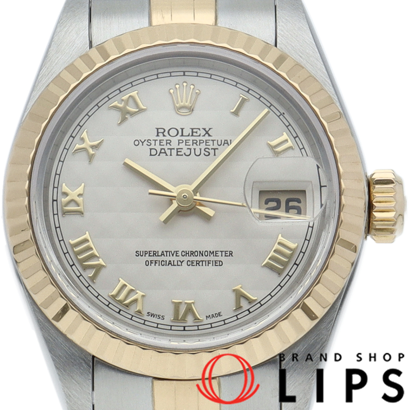 デイトジャスト レディース時計 ピラミッド