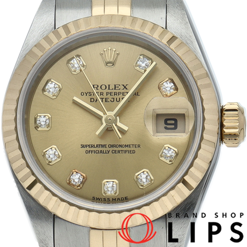 デイトジャスト レディース時計 10Pダイヤ