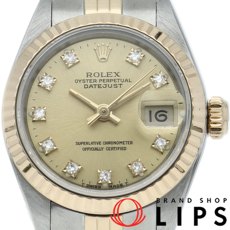 デイトジャスト レディース時計 10Pダイヤ