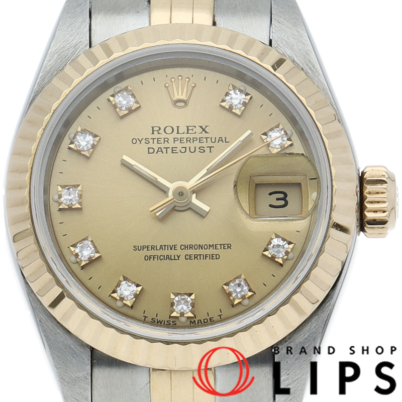 デイトジャスト レディース時計 10Pダイヤ