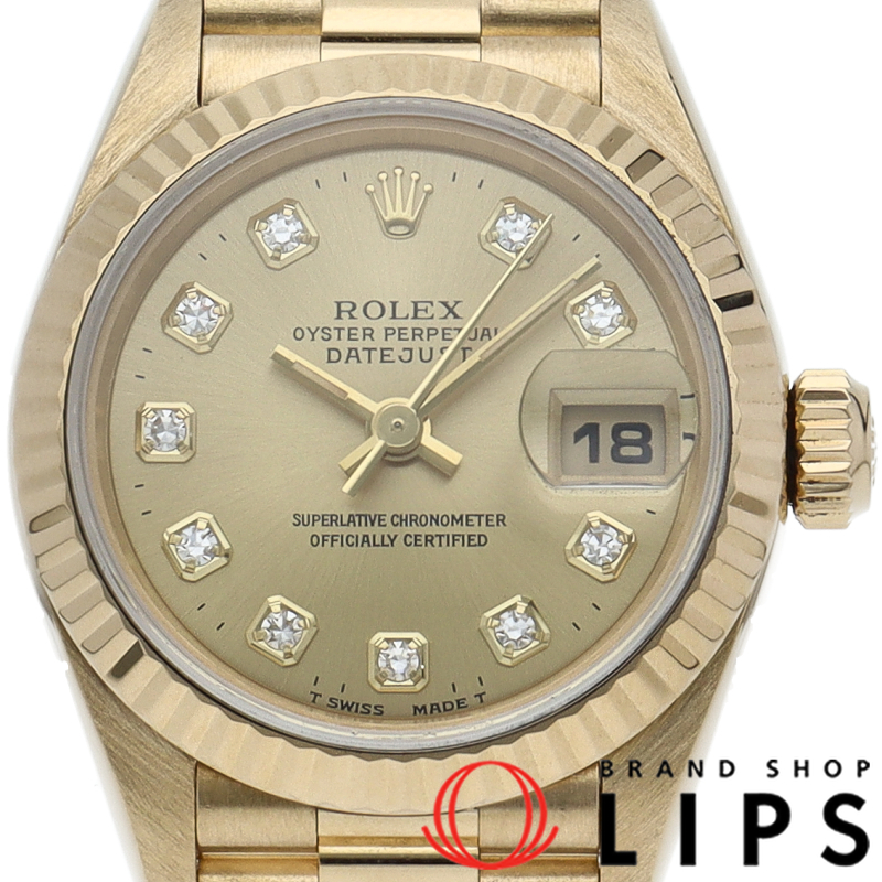 デイトジャスト レディース時計 10Pダイヤ