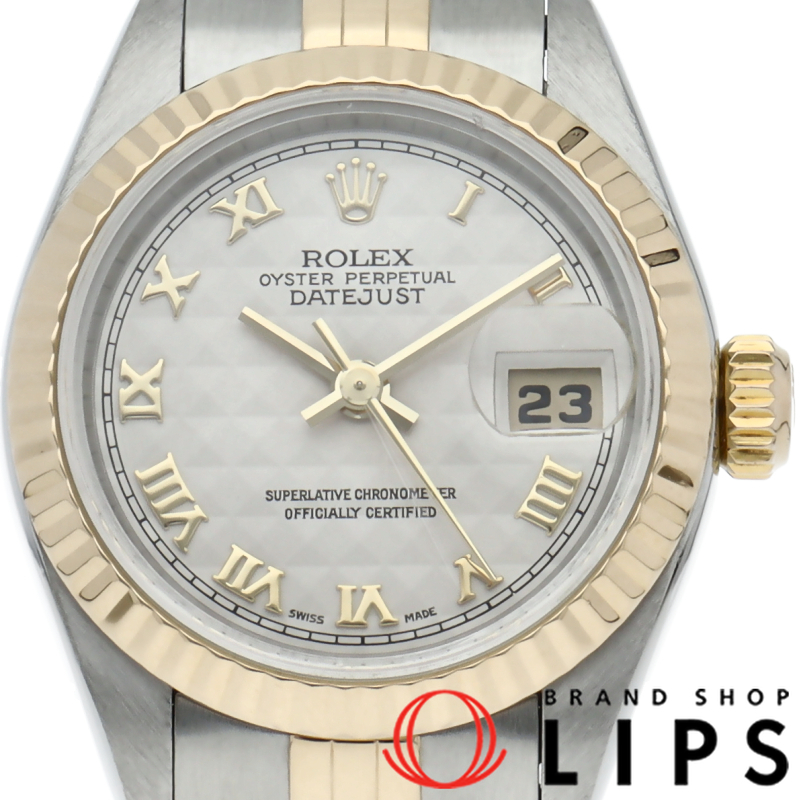 デイトジャスト レディース時計 ピラミッド