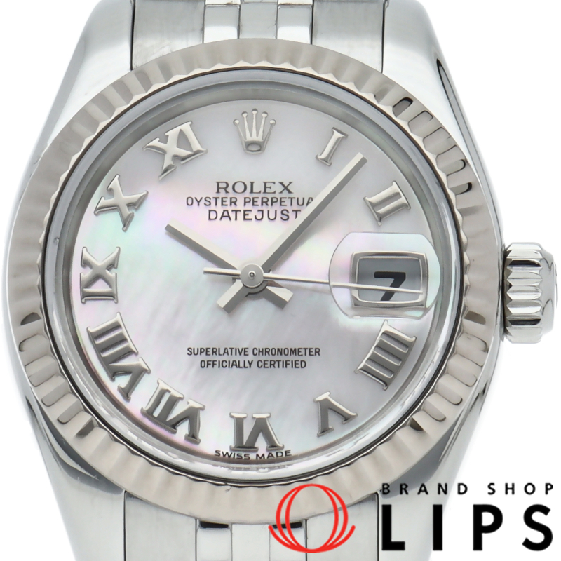 デイトジャスト26 レディース時計 シェル