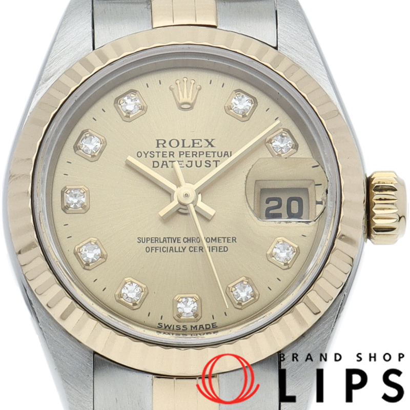 デイトジャスト レディース時計 10Pダイヤ