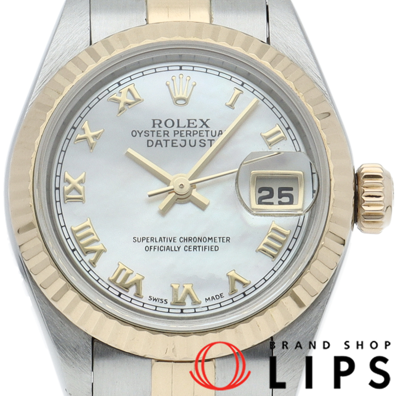 デイトジャスト レディース時計 シェル