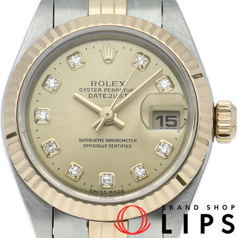 デイトジャスト レディース時計 10Pダイヤ