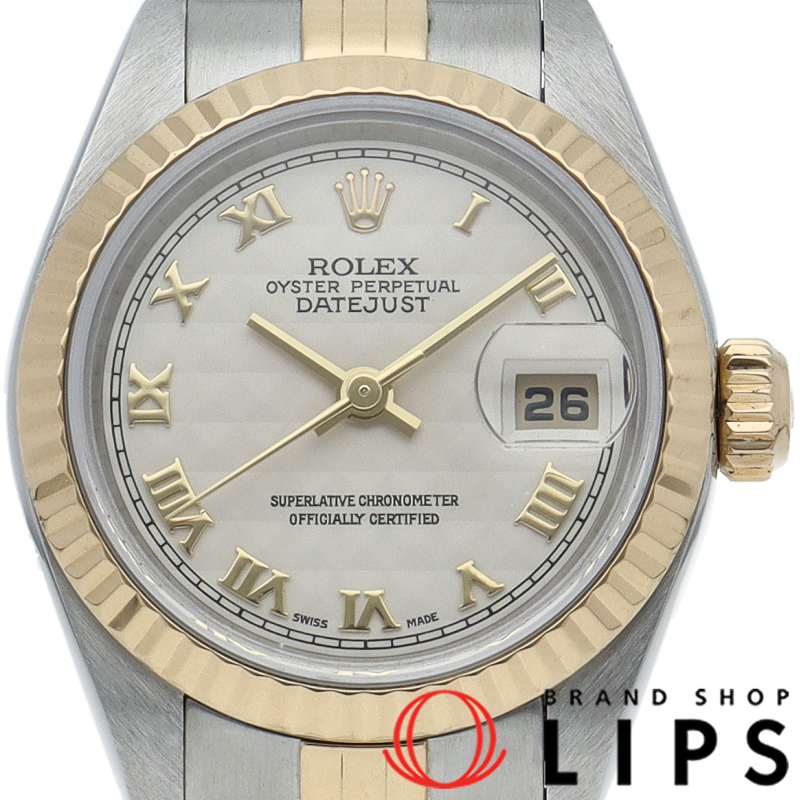 デイトジャスト レディース時計 ピラミッド