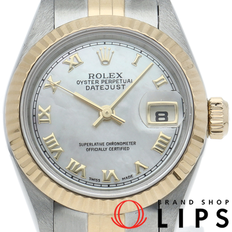 デイトジャスト レディース時計 シェル