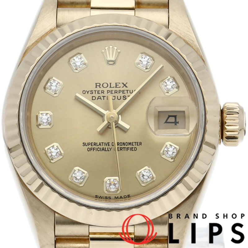 デイトジャスト レディース時計 10Pダイヤ