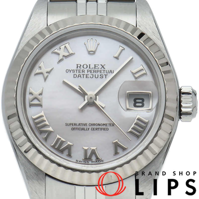 デイトジャスト レディース時計 シェル文字盤