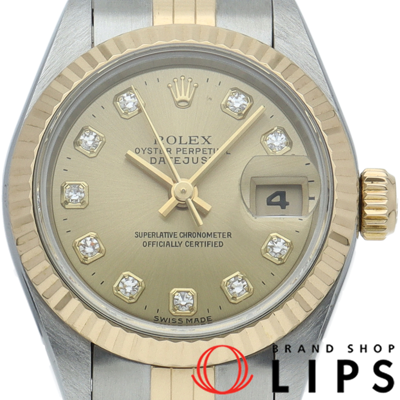 デイトジャスト レディース時計 10Pダイヤ