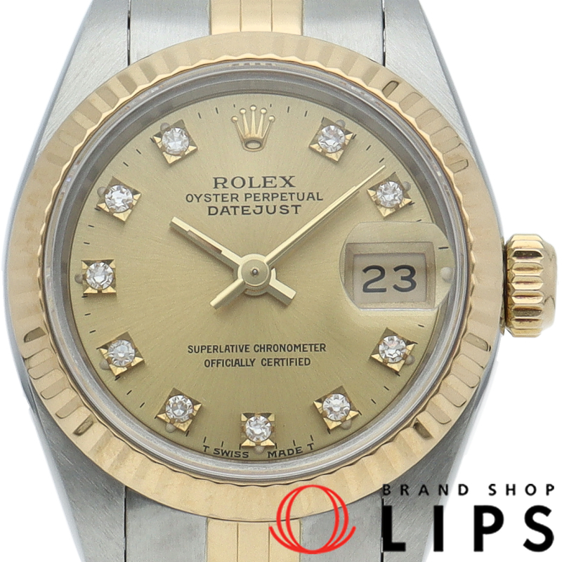 デイトジャスト レディース時計 10Pダイヤ