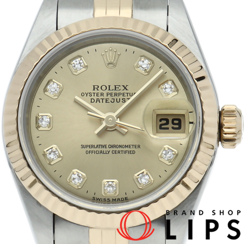 デイトジャスト レディース時計 10Pダイヤ