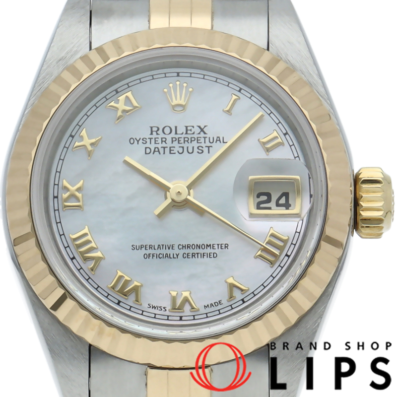 デイトジャスト レディース時計 シェル