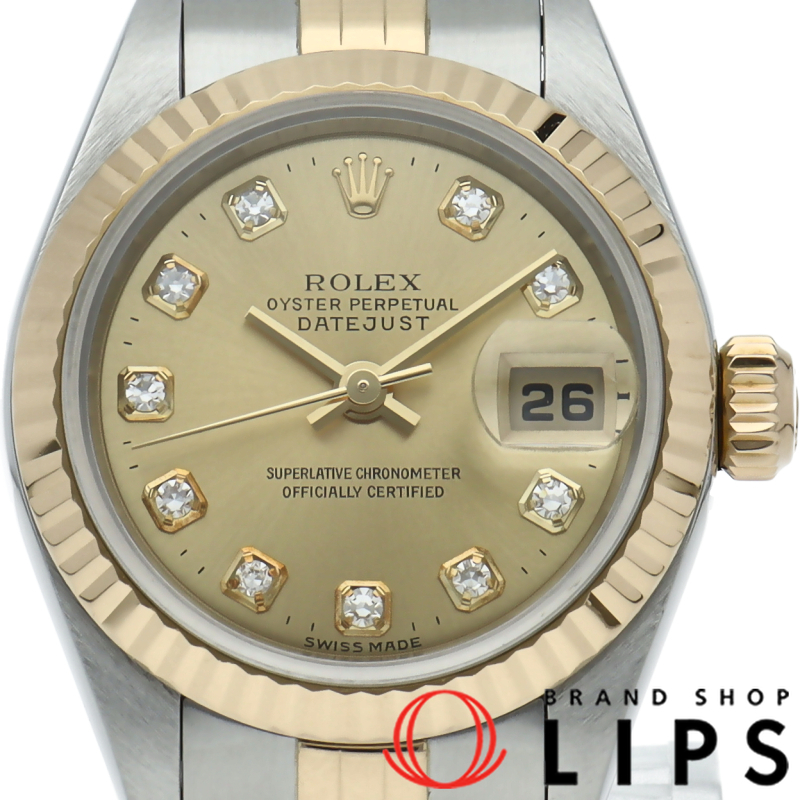 デイトジャスト レディース時計 10Pダイヤ