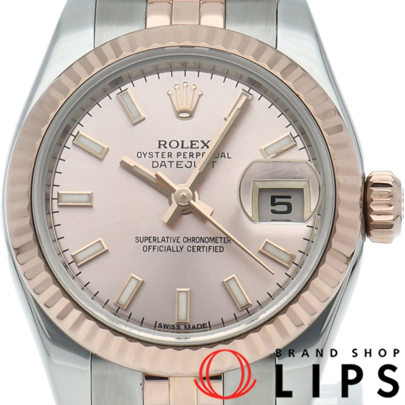 デイトジャスト レディース時計 ライトピンク