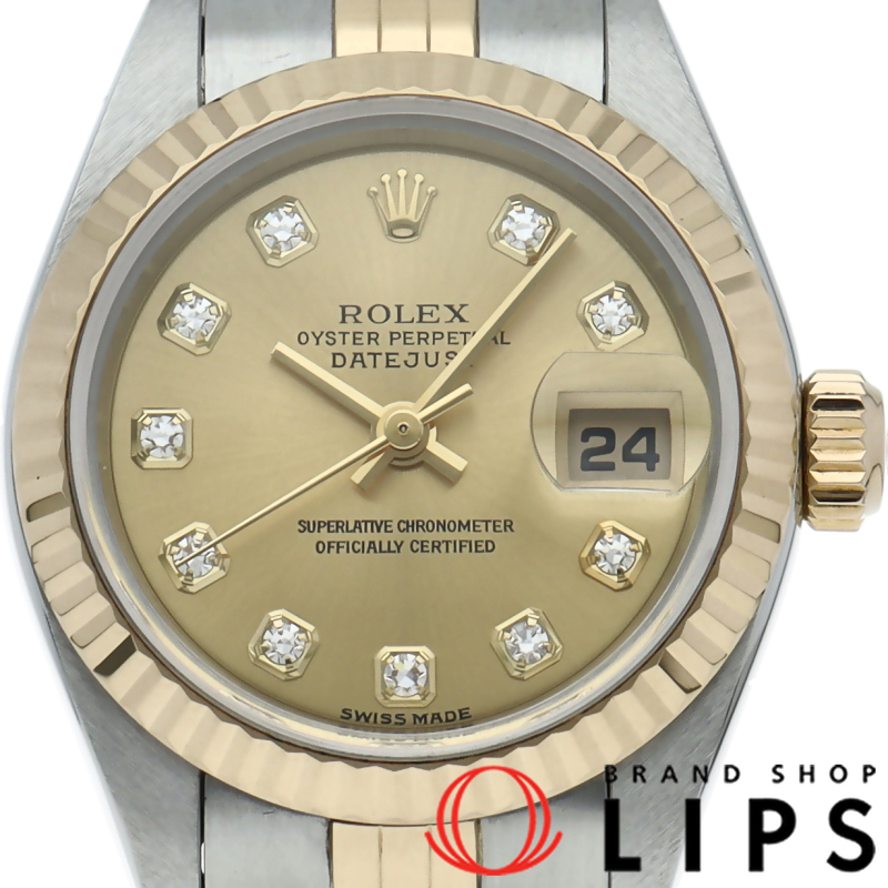 デイトジャスト レディース時計 10Pダイヤ