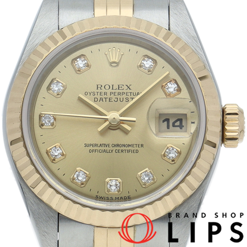 デイトジャスト レディース時計 10Pダイヤ