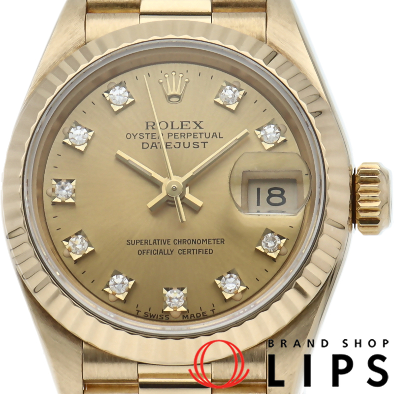 デイトジャスト レディース時計 10Pダイヤ