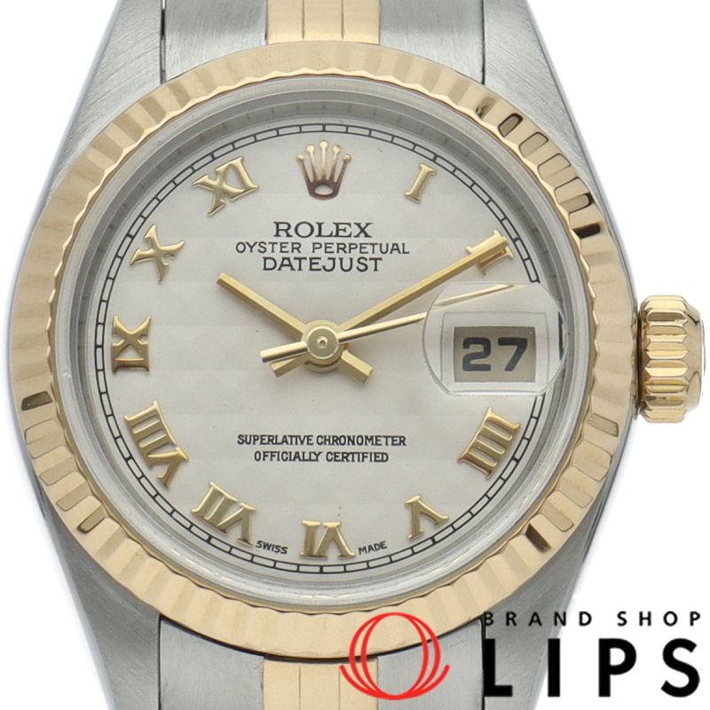 デイトジャスト レディース時計 ピラミッド文字盤 OH済