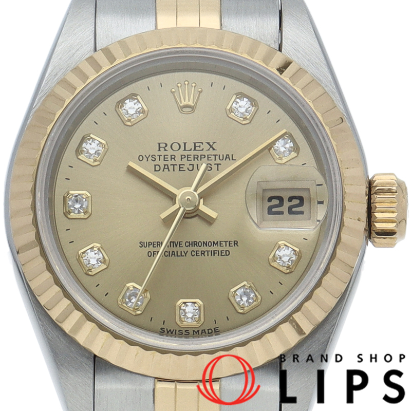 デイトジャスト レディース時計 10Pダイヤ