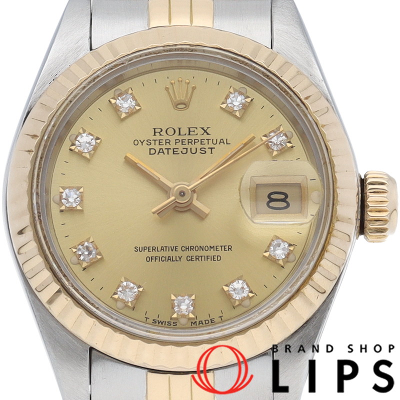 デイトジャスト レディース時計 10Pダイヤ