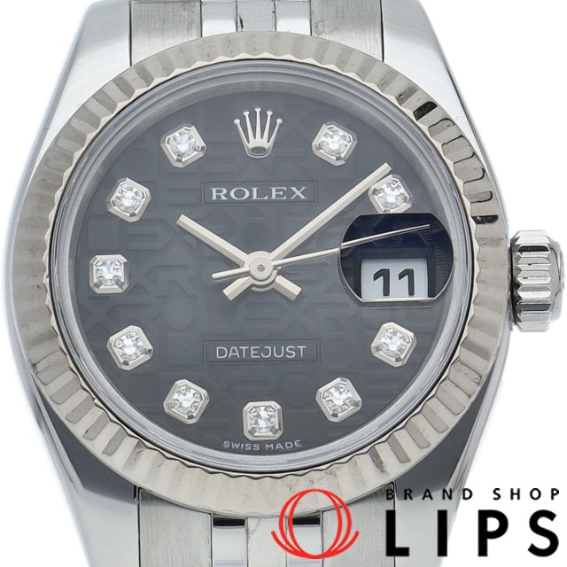 デイトジャスト 26 レディース時計 10Pダイヤ コンピューター