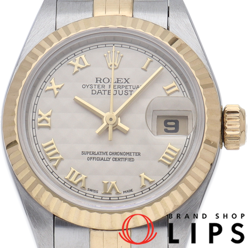 デイトジャスト レディース時計 ピラミッド