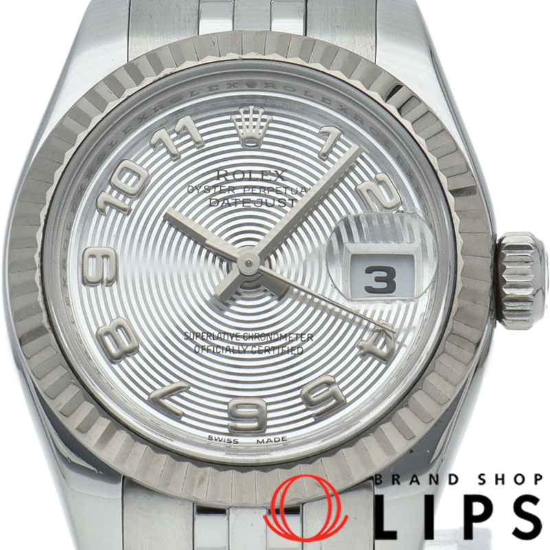 デイトジャスト26 レディース時計 コンセントリック