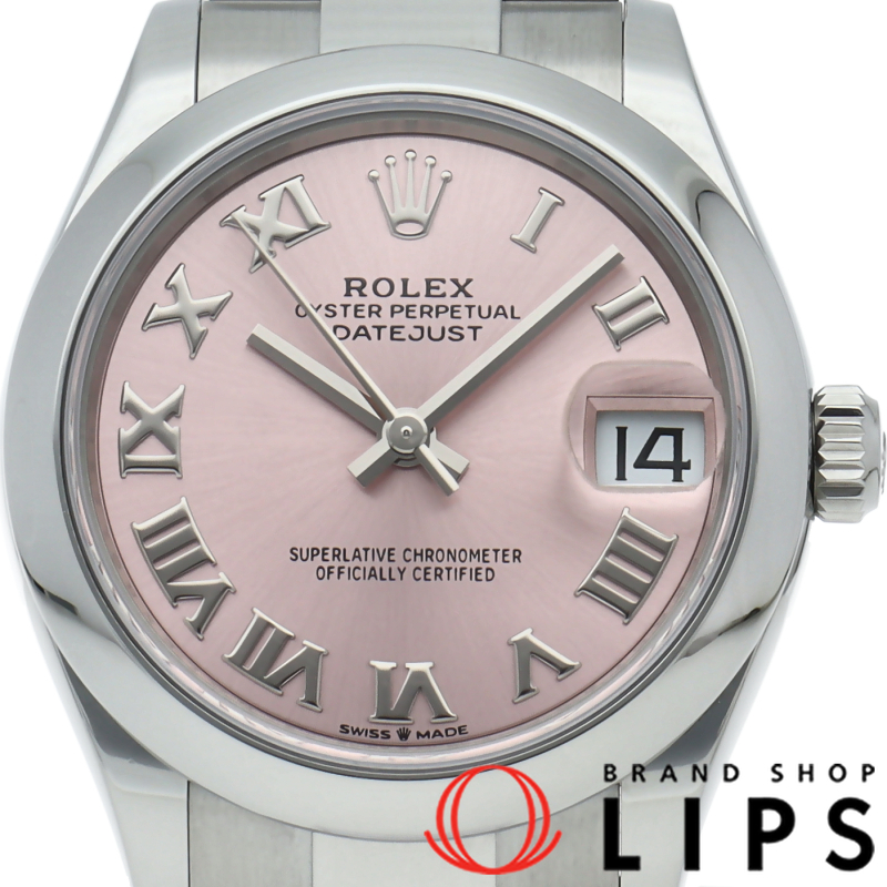 デイトジャスト31 ボーイズ時計 オイスター ライトピンク