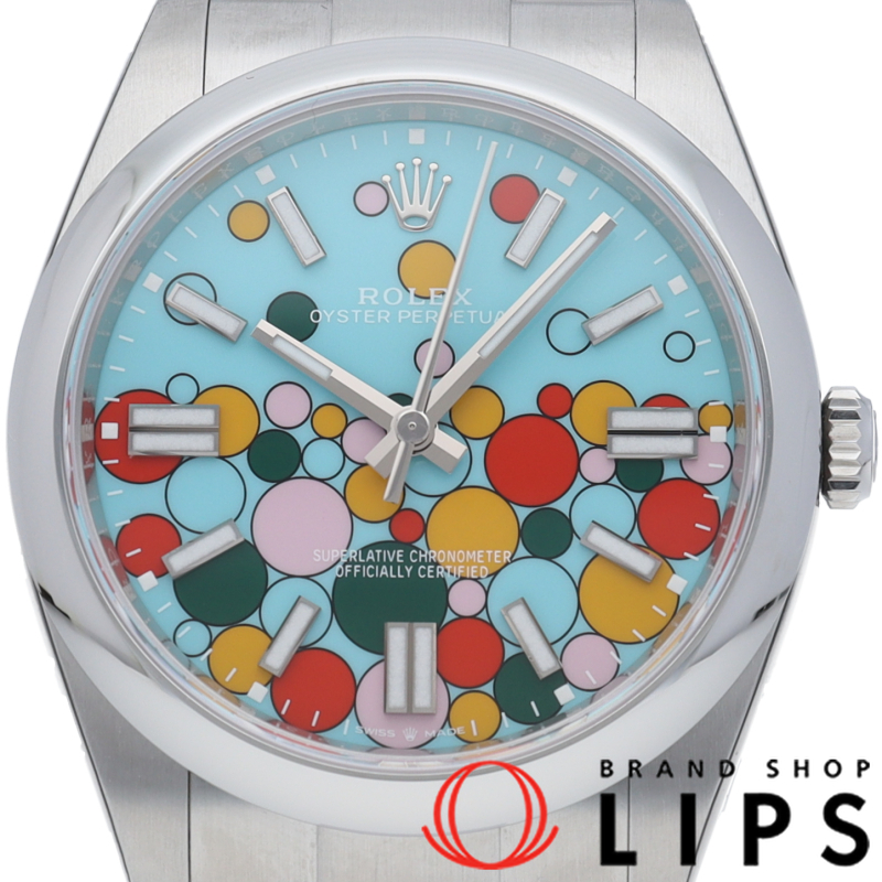 オイスター パーペチュアル 41 セレブレーション QRコードシール付