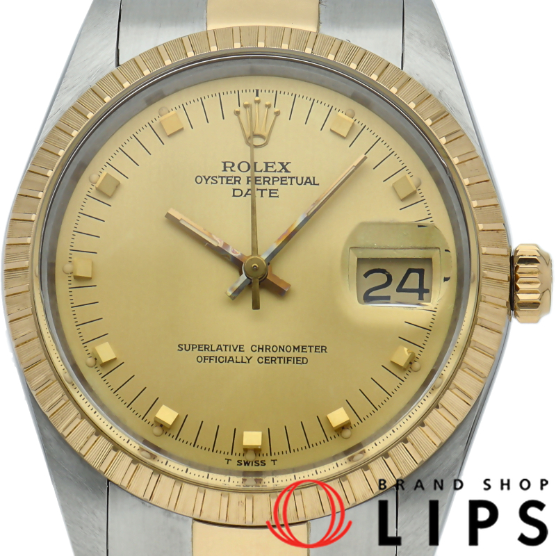 オイスターパーペチュアルデイト トリチウム ドアストップ文字盤