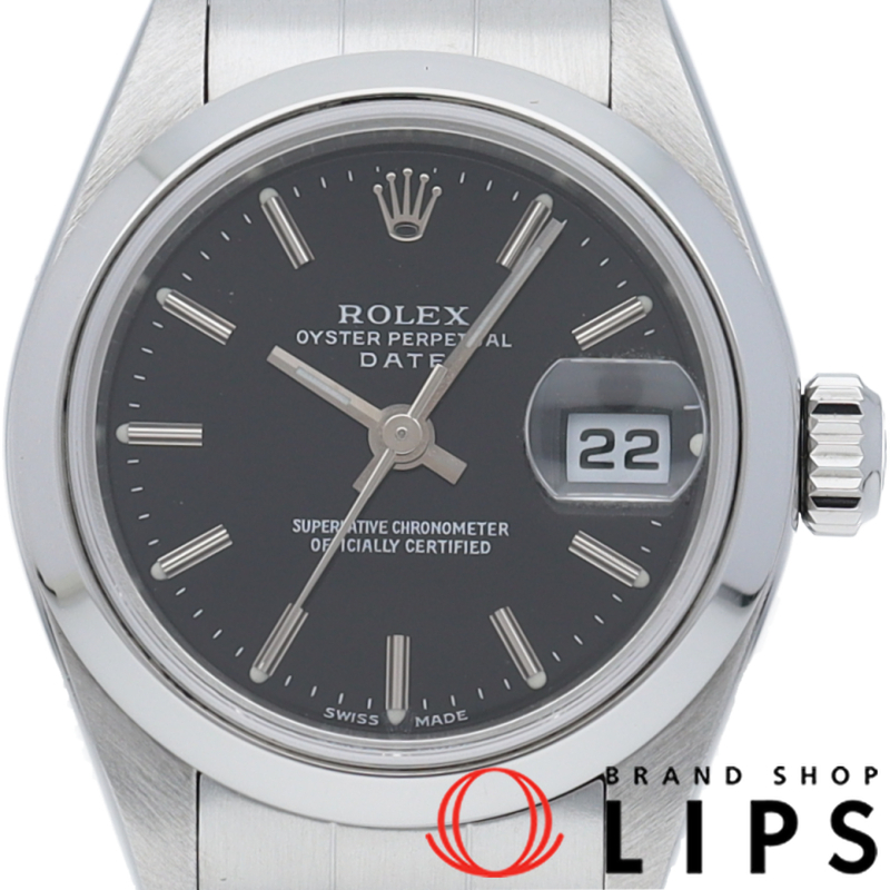 オイスター パーペチュアル デイト レディース時計