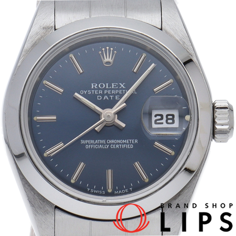 オイスター パーペチュアル デイト レディース時計