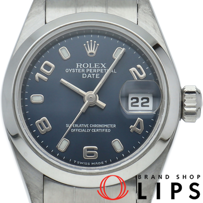 オイスターパーペチュアルデイト レディース時計