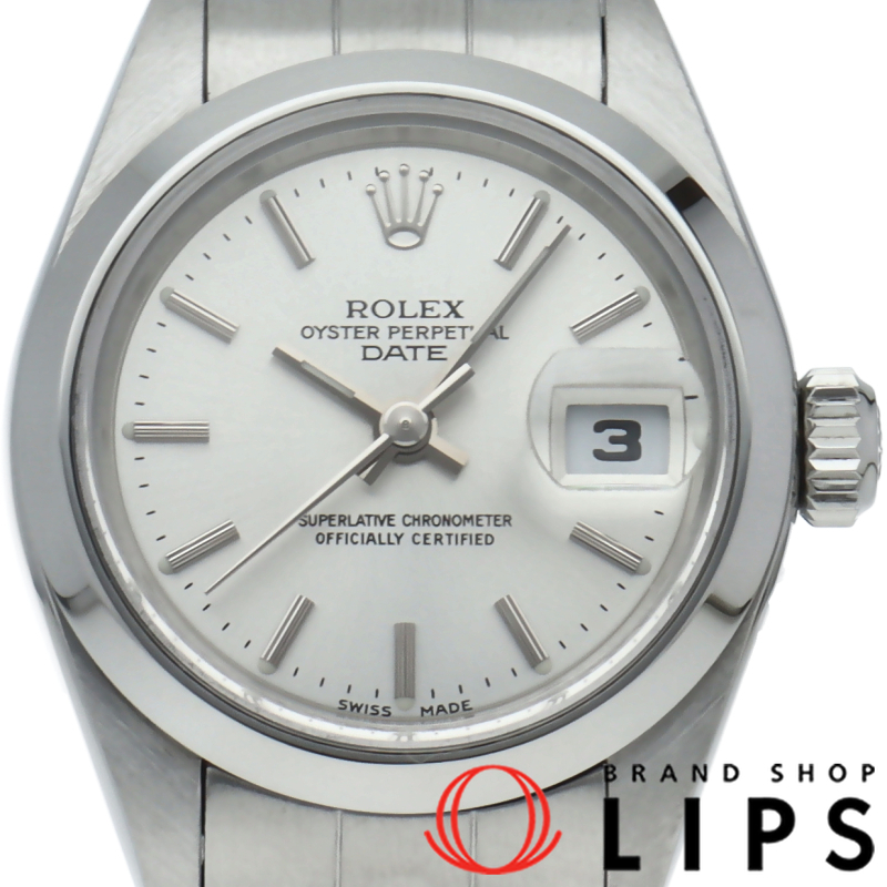 オイスターパーペチュアルデイト レディース時計