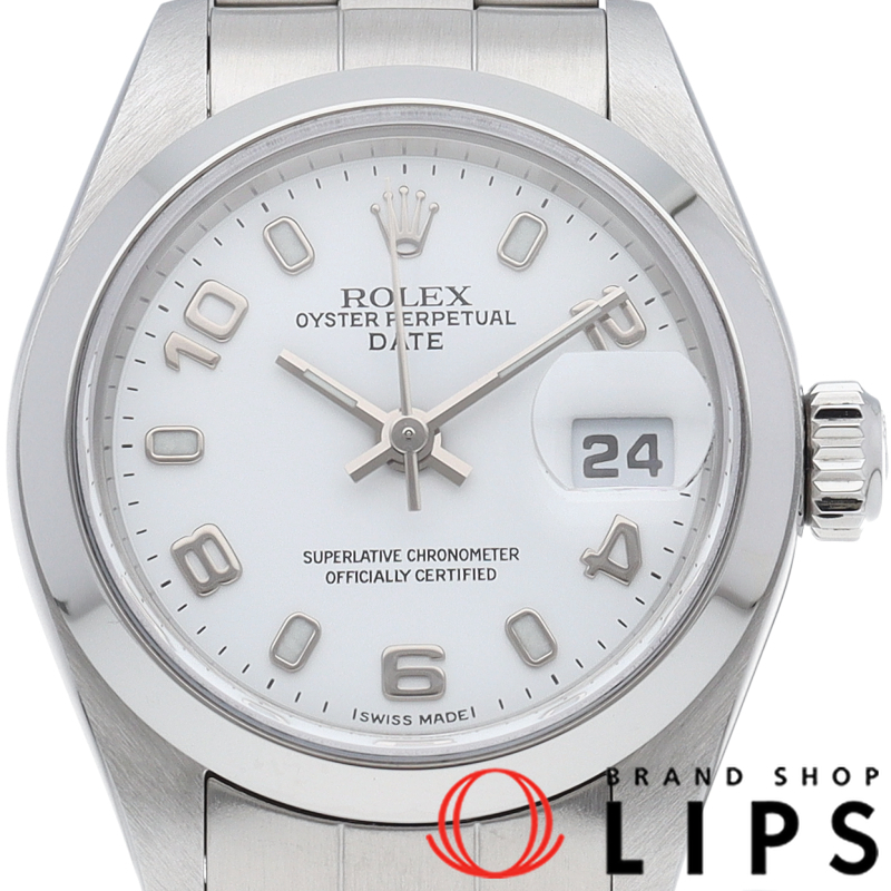 オイスターパーペチュアルデイト レディース時計