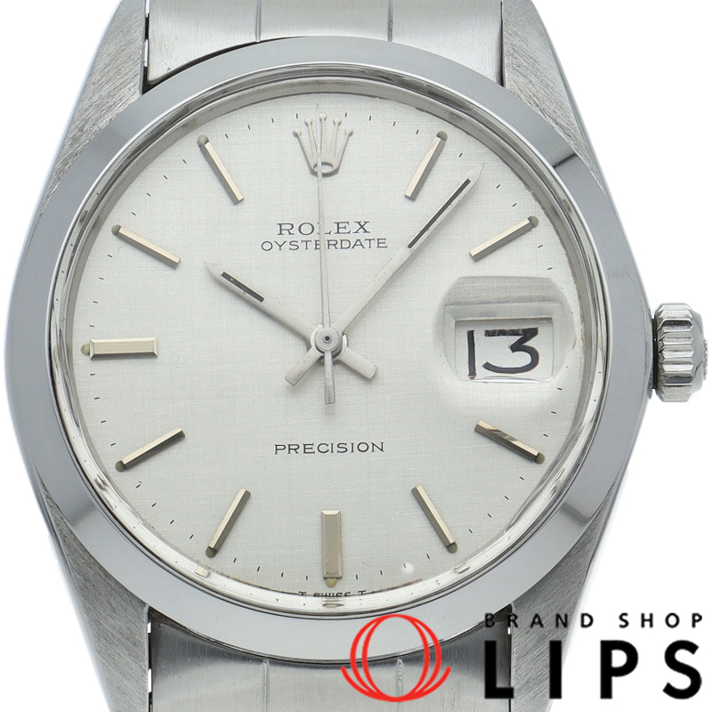 オイスターパーペチュアルデイト トリチウム モザイク文字盤 アンティーク OH済